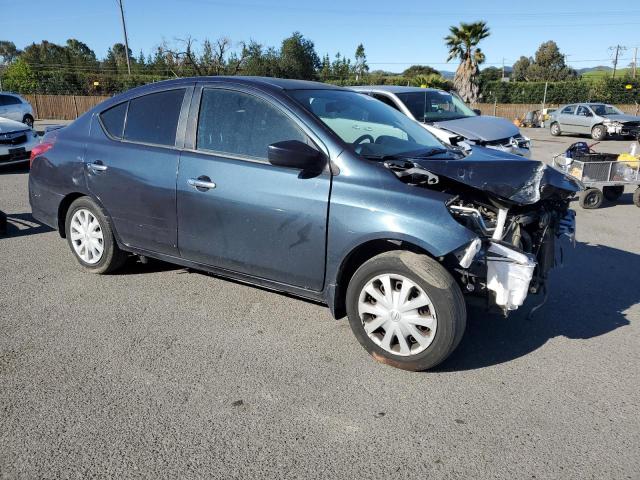 3N1CN7AP8HL864590 - 2017 NISSAN VERSA S BLUE photo 4