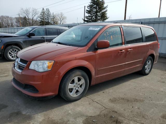 2C4RDGCG8CR209588 - 2012 DODGE GRAND CARA SXT ORANGE photo 1