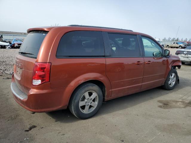 2C4RDGCG8CR209588 - 2012 DODGE GRAND CARA SXT ORANGE photo 3