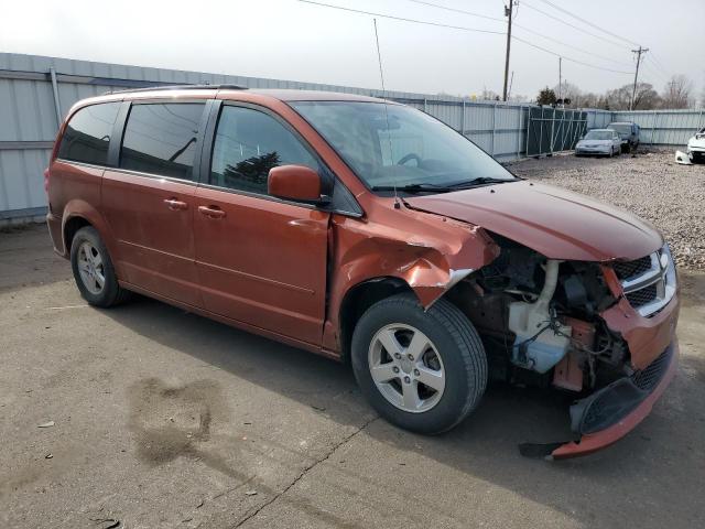 2C4RDGCG8CR209588 - 2012 DODGE GRAND CARA SXT ORANGE photo 4