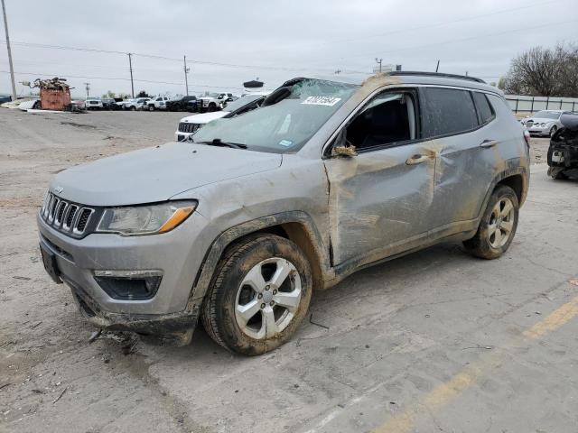 3C4NJCBB7JT272441 - 2018 JEEP COMPASS LATITUDE GRAY photo 1