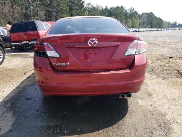 1YVHZ8BH1A5M22951 - 2010 MAZDA 6 I MAROON photo 6