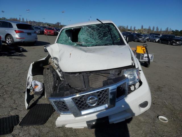 1N6AD0ER2KN742824 - 2019 NISSAN FRONTIER S WHITE photo 5