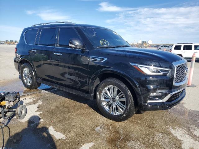 JN8AZ2AF4M9717046 - 2021 INFINITI QX80 LUXE BLACK photo 4