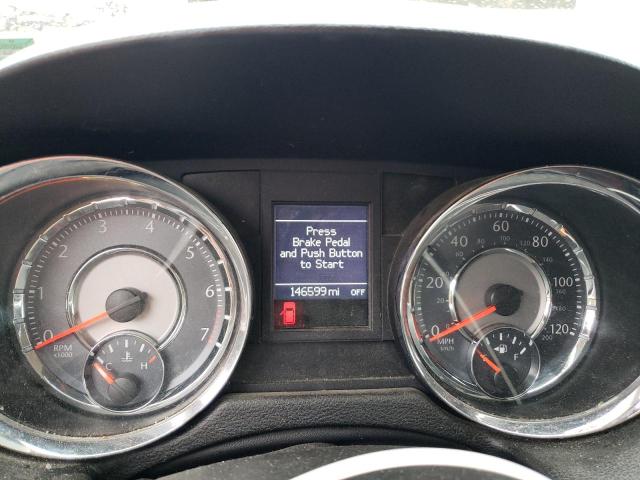 2C4RC1CG6CR169916 - 2012 CHRYSLER TOWN & COU TOURING L BLACK photo 9