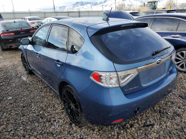 JF1GH61698H802465 - 2008 SUBARU IMPREZA 2.5I BLUE photo 2