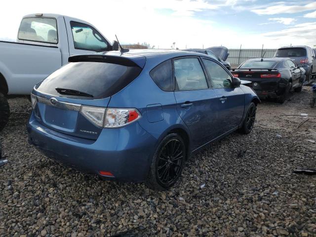 JF1GH61698H802465 - 2008 SUBARU IMPREZA 2.5I BLUE photo 3