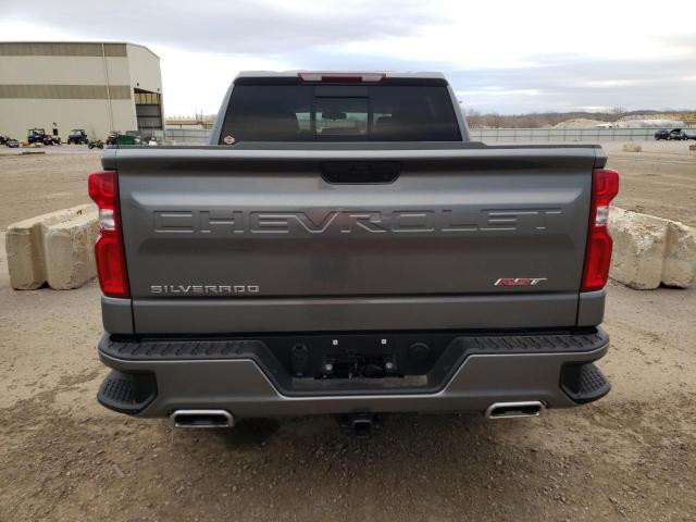 1GCUYEED6MZ313476 - 2021 CHEVROLET SILVERADO K1500 RST GRAY photo 6