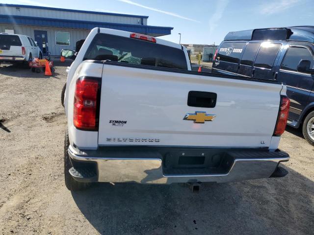 3GCUKREC2FG221414 - 2015 CHEVROLET SILVERADO K1500 LT WHITE photo 6