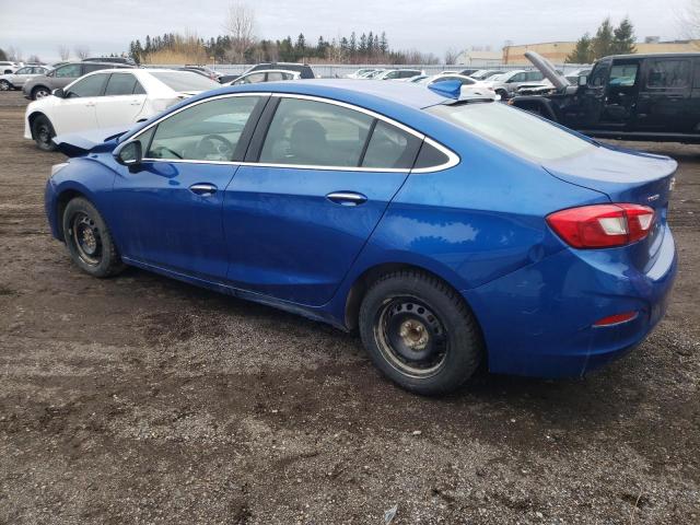 1G1BF5SM0J7213410 - 2018 CHEVROLET CRUZE PREMIER BLUE photo 2