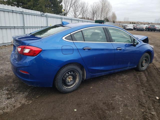 1G1BF5SM0J7213410 - 2018 CHEVROLET CRUZE PREMIER BLUE photo 3