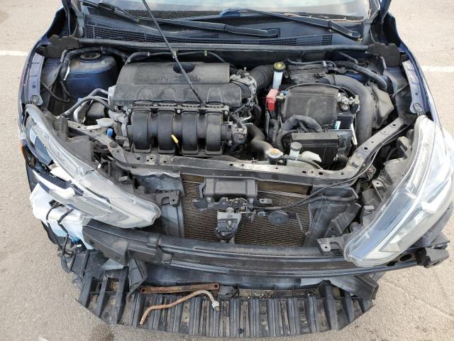 3N1AB7APXGY314521 - 2016 NISSAN SENTRA S BLUE photo 11