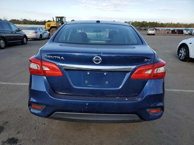 3N1AB7APXGY314521 - 2016 NISSAN SENTRA S BLUE photo 6