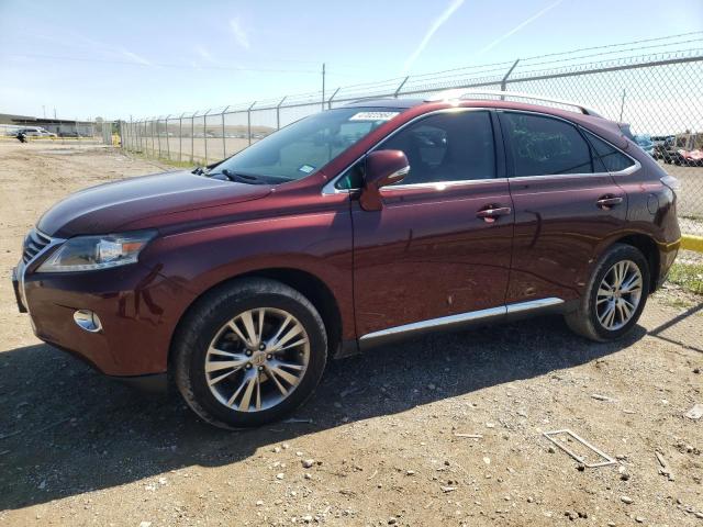 2T2ZK1BA2EC132554 - 2014 LEXUS RX 350 MAROON photo 1