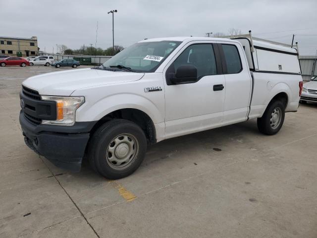 1FTEX1CB2JKC10836 - 2018 FORD F150 SUPER CAB WHITE photo 1