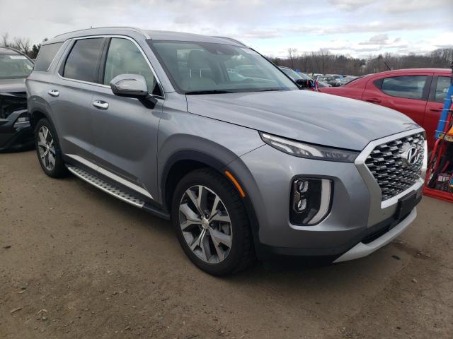 KM8R4DHE7LU152126 - 2020 HYUNDAI PALISADE SEL GRAY photo 4