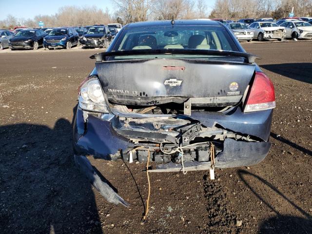 2G1WB5EK3A1223398 - 2010 CHEVROLET IMPALA LT BLUE photo 6