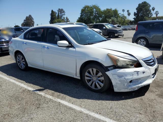 1HGCP3F8XBA025400 - 2011 HONDA ACCORD EXL WHITE photo 4