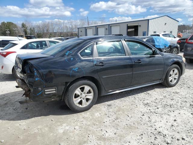 2G1WA5E39C1146986 - 2012 CHEVROLET IMPALA LS BLACK photo 3