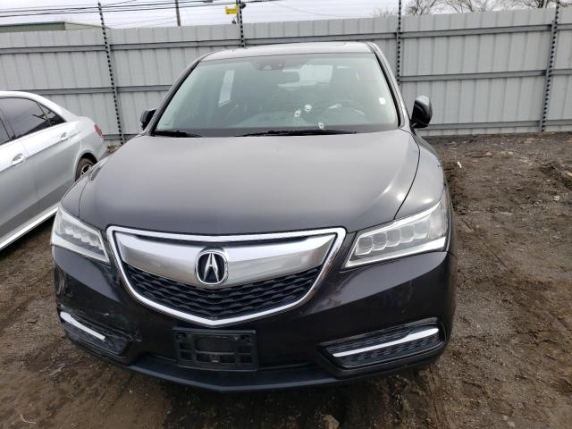 5FRYD4H48FB013996 - 2015 ACURA MDX TECHNOLOGY SILVER photo 5