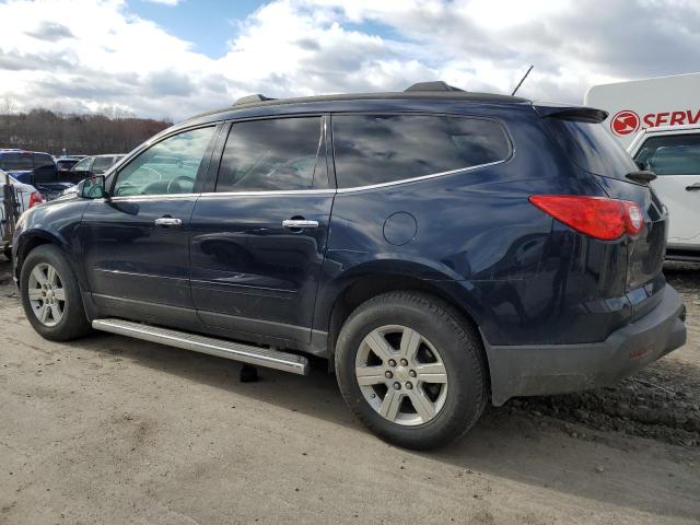 1GNKVJED8BJ150132 - 2011 CHEVROLET TRAVERSE LT BLUE photo 2