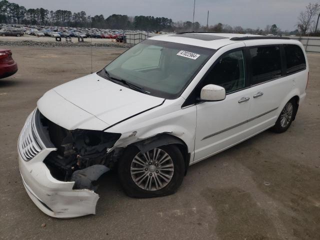 2C4RC1CG1ER231130 - 2014 CHRYSLER TOWN & COU TOURING L WHITE photo 1