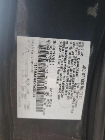 1L1FM88W85Y638444 - 2005 LINCOLN TOWN CAR EXECUTIVE Schwarz Foto 12