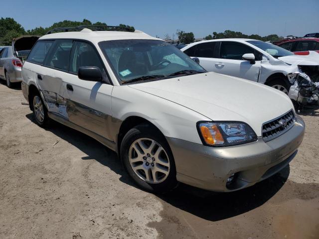 4S3BH675347608906 - 2004 SUBARU LEGACY OUTBACK AWP WHITE photo 4