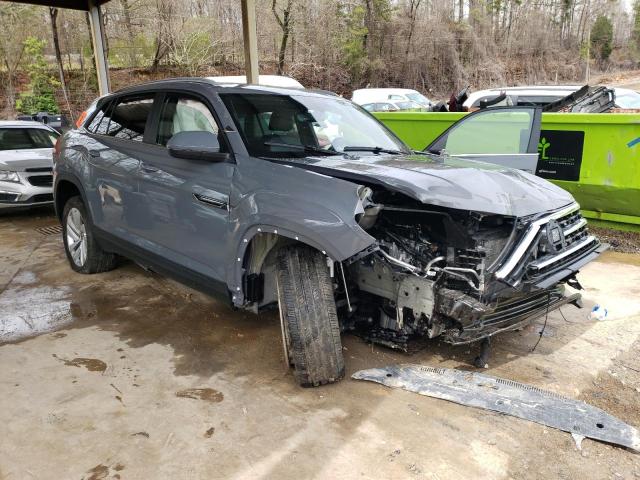 1V2JE2CAXNC223513 - 2022 VOLKSWAGEN ATLAS CROS SE Серый фото 4