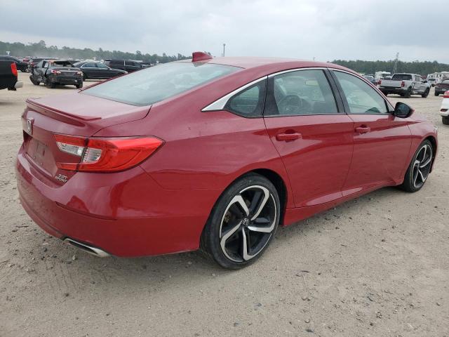 1HGCV2F38JA032557 - 2018 HONDA ACCORD SPORT RED photo 3