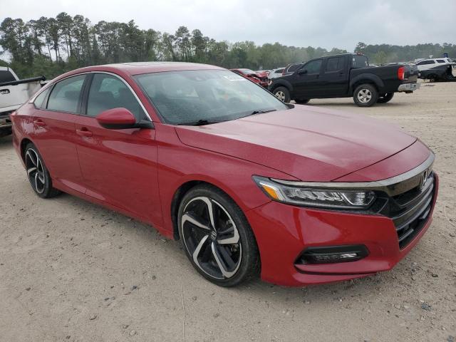 1HGCV2F38JA032557 - 2018 HONDA ACCORD SPORT RED photo 4