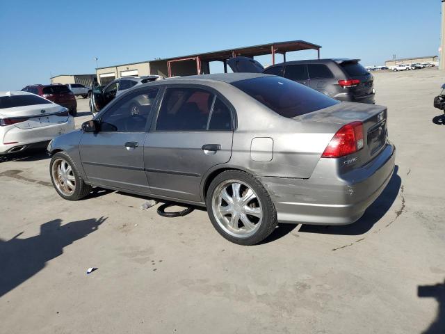 2HGES163X5H558319 - 2005 HONDA CIVIC DX VP SILVER photo 2