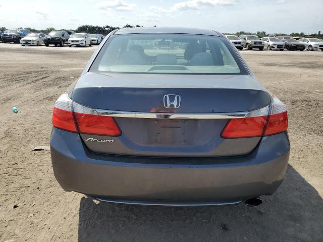 1HGCR2F32DA210634 - 2013 HONDA ACCORD LX GRAY photo 6