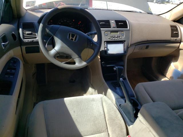 3HGCM56455G711321 - 2005 HONDA ACCORD LX GOLD photo 8