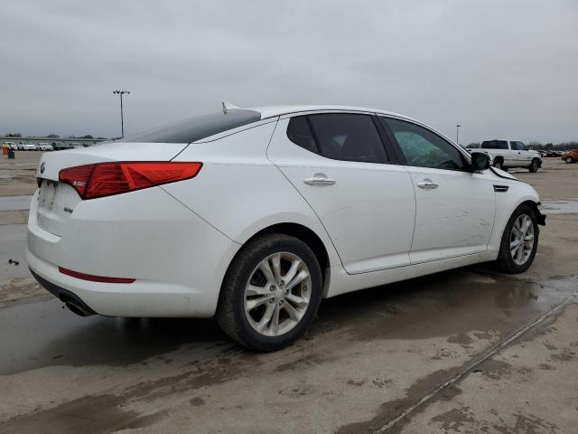 5XXGN4A71CG085176 - 2012 KIA OPTIMA EX WHITE photo 3