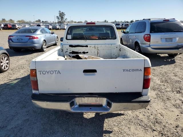 4TANL42N4WZ055273 - 1998 TOYOTA TACOMA WHITE photo 6