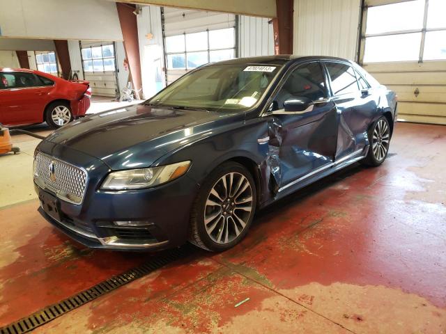 1LN6L9TP1H5607274 - 2017 LINCOLN CONTINENTA SELECT BLUE photo 1