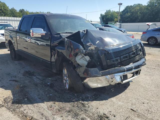 1FTEW1C88AFC44778 - 2010 FORD F150 2WD SUPERCREW BLACK photo 4