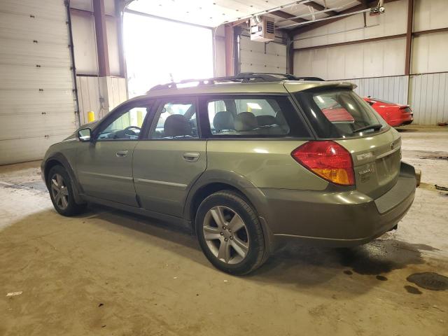 4S4BP86C354363120 - 2005 SUBARU LEGACY OUTBACK H6 R LL BEAN GREEN photo 2