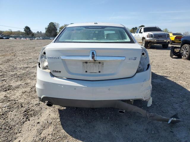 1LNHM93R89G620276 - 2009 LINCOLN MKS WHITE photo 6