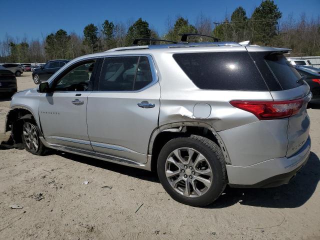 1GNEVJKW0JJ237427 - 2018 CHEVROLET TRAVERSE PREMIER SILVER photo 2