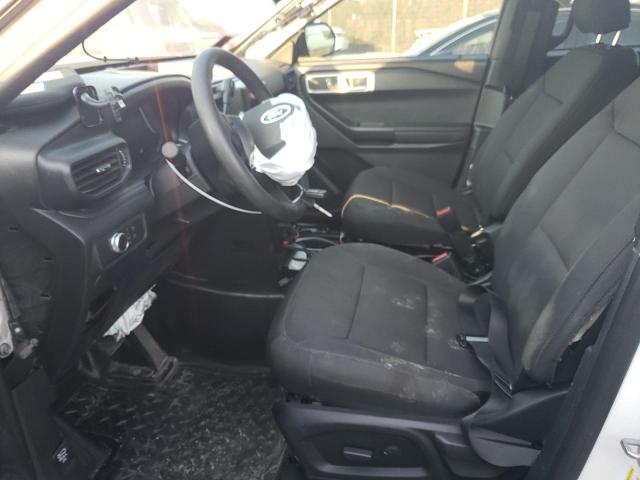 1FM5K8ACXNGB29347 - 2022 FORD EXPLORER POLICE INTERCEPTOR أبيض صورة 7