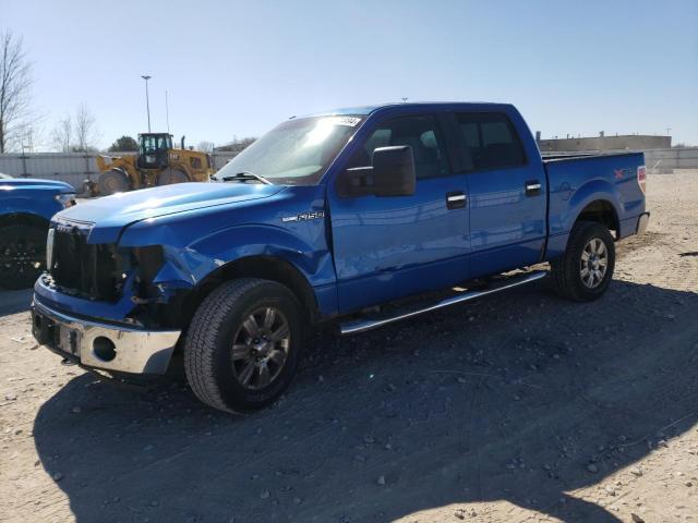 1FTPW14V89FA99170 - 2009 FORD F150 SUPERCREW BLUE photo 1