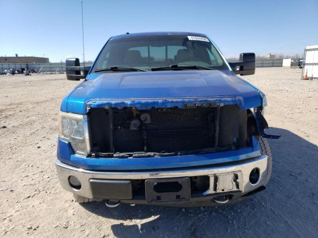 1FTPW14V89FA99170 - 2009 FORD F150 SUPERCREW BLUE photo 5