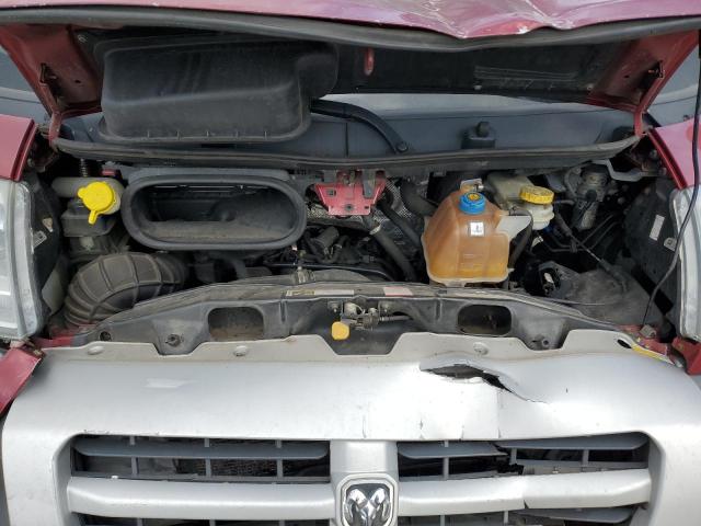 3C6URVHG2FE505163 - 2015 RAM PROMASTER 3500 HIGH მუქწითელი ფოტო 12