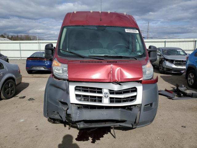 3C6URVHG2FE505163 - 2015 RAM PROMASTER 3500 HIGH MAROON photo 5