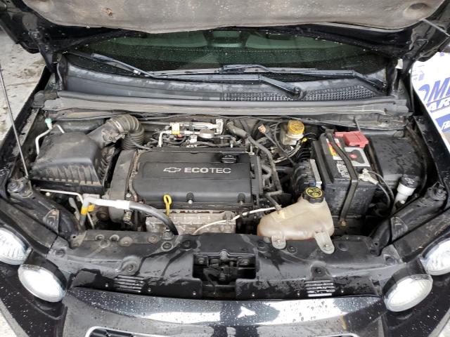 1G1JC6SH1D4176354 - 2013 CHEVROLET SONIC LT 黑色 照片 11
