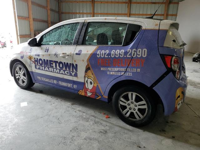 1G1JC6SH1D4176354 - 2013 CHEVROLET SONIC LT 黑色 照片 2