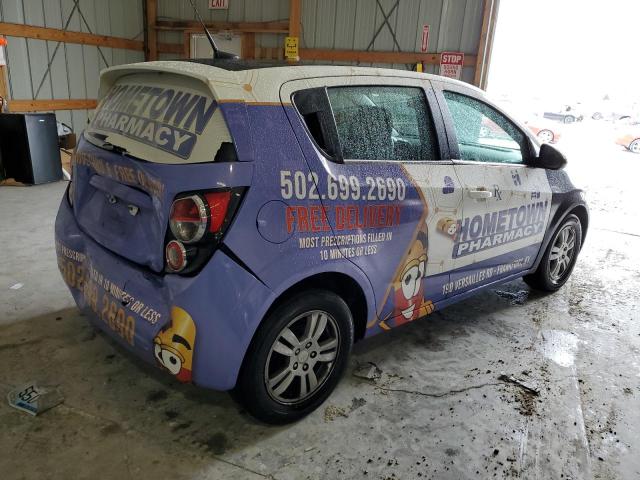 1G1JC6SH1D4176354 - 2013 CHEVROLET SONIC LT 黑色 照片 3