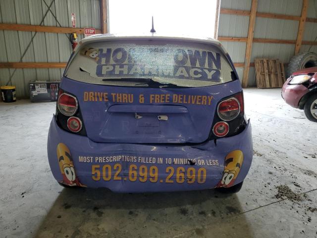 1G1JC6SH1D4176354 - 2013 CHEVROLET SONIC LT 黑色 照片 6